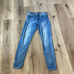 Express Stretch Mid Rise Skinny